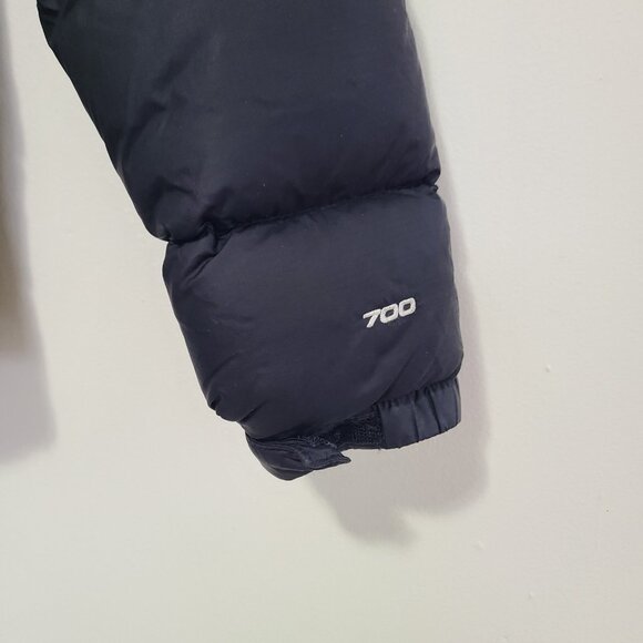 The North Face 1996 Retro Nuptse 700 Down Puffer Jacket Black Women’s Sz XS - Picture 5 of 12